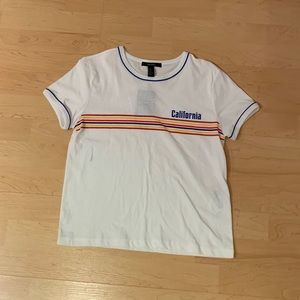 California white tee